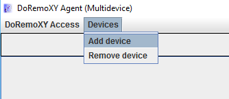 Add new device form